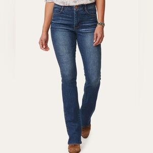 New - Democracy "Ab"solution®‎ Blue indigo core essential Itty Bitty Boot Jean
